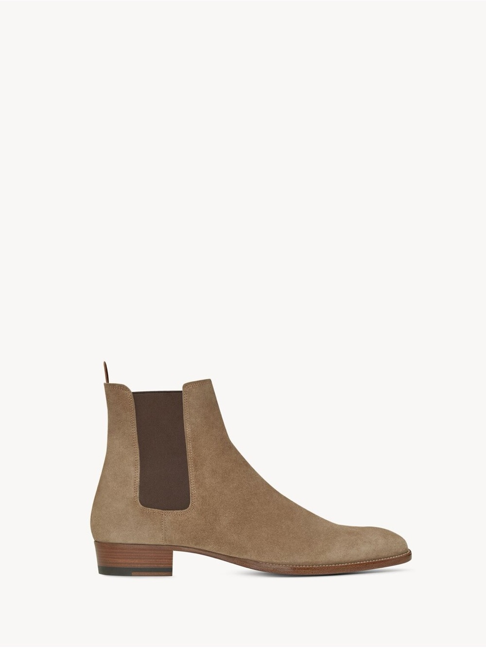 Yves Saint Laurent Wyatt Suede Chelsea Boot in Tobacco size 44 US 11 Men’s